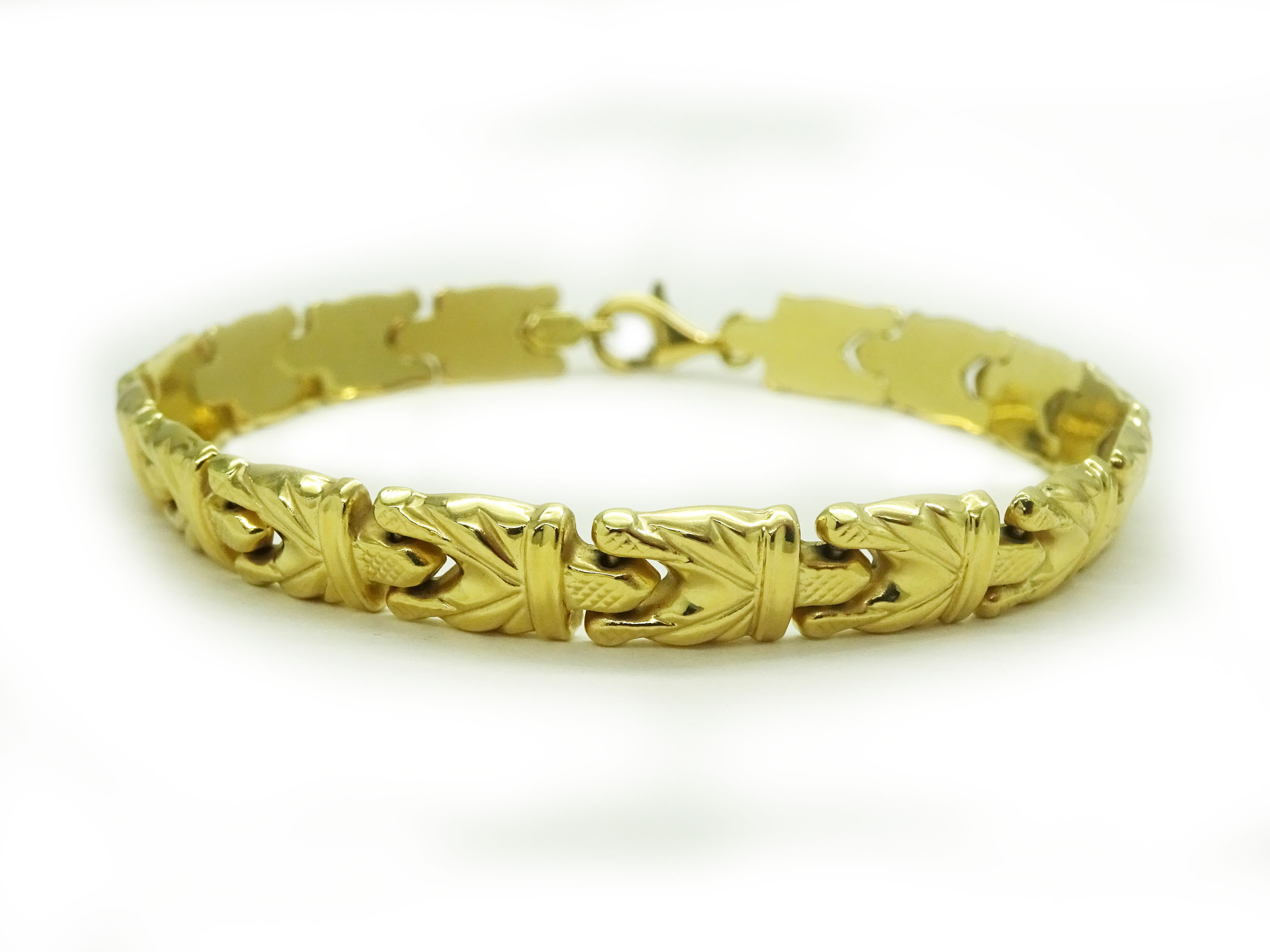 14k Yellow Gold Italian Bracelet