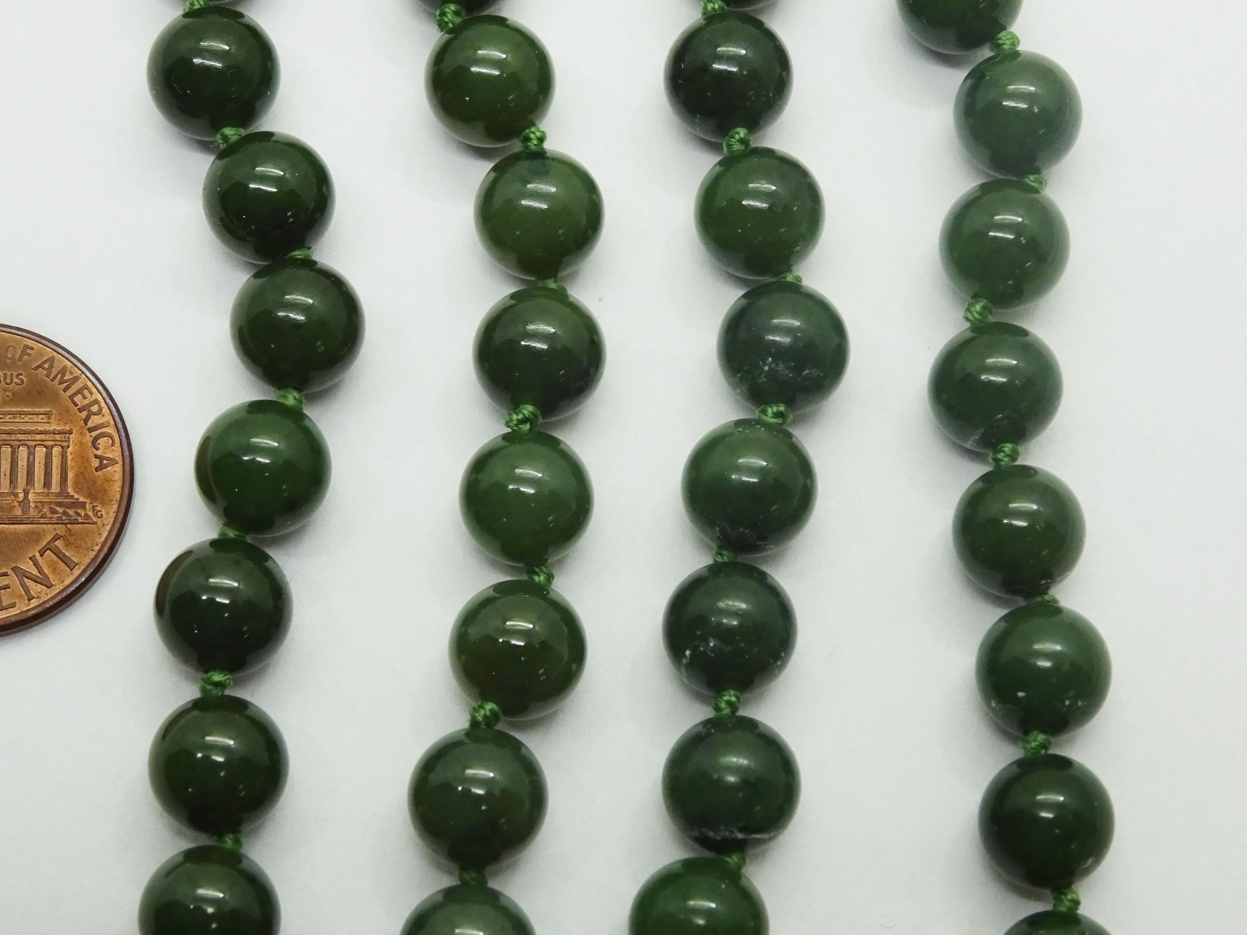 Badam beads necklace